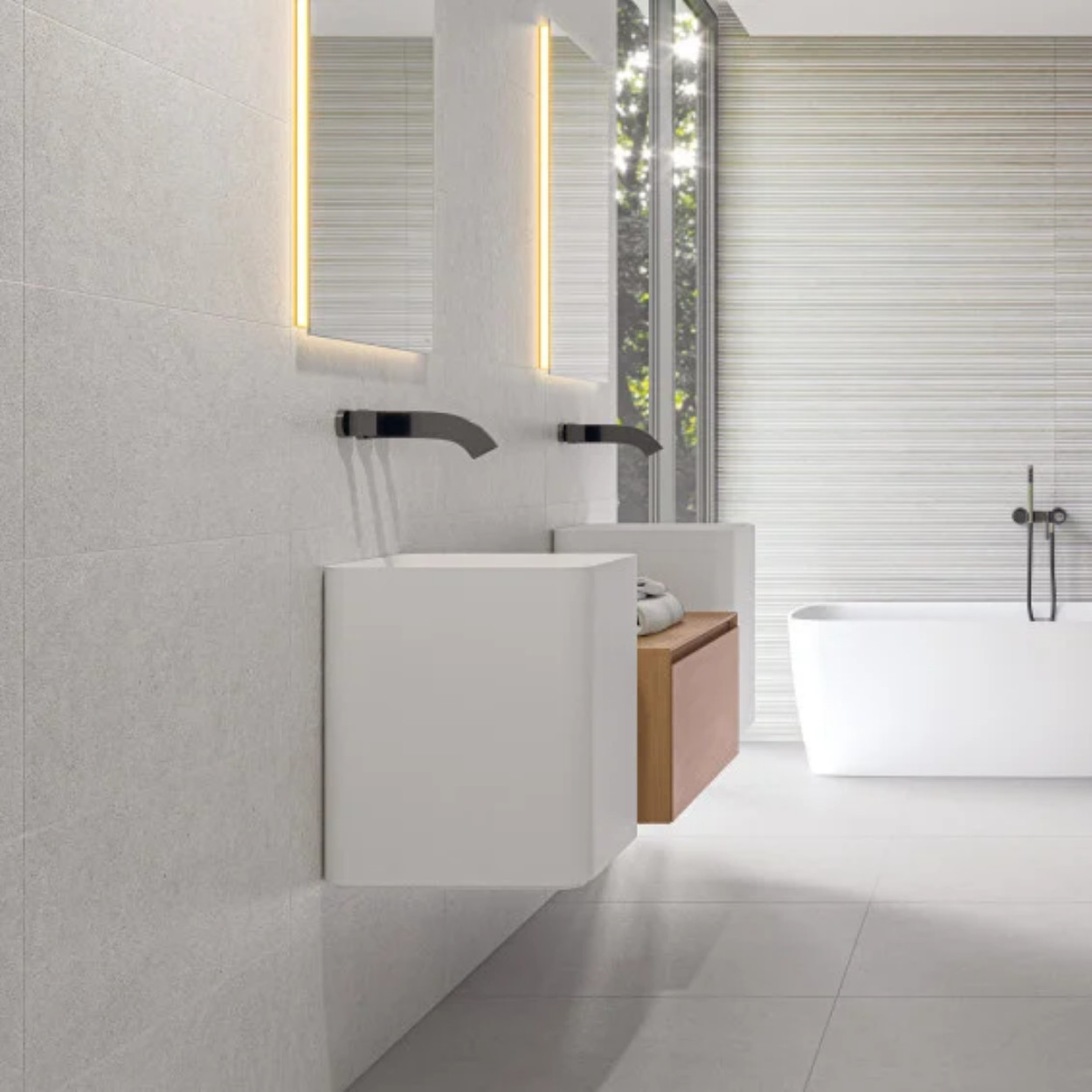 Cifre Cerámica Borneo Pearl Wandtegel 30x75cm